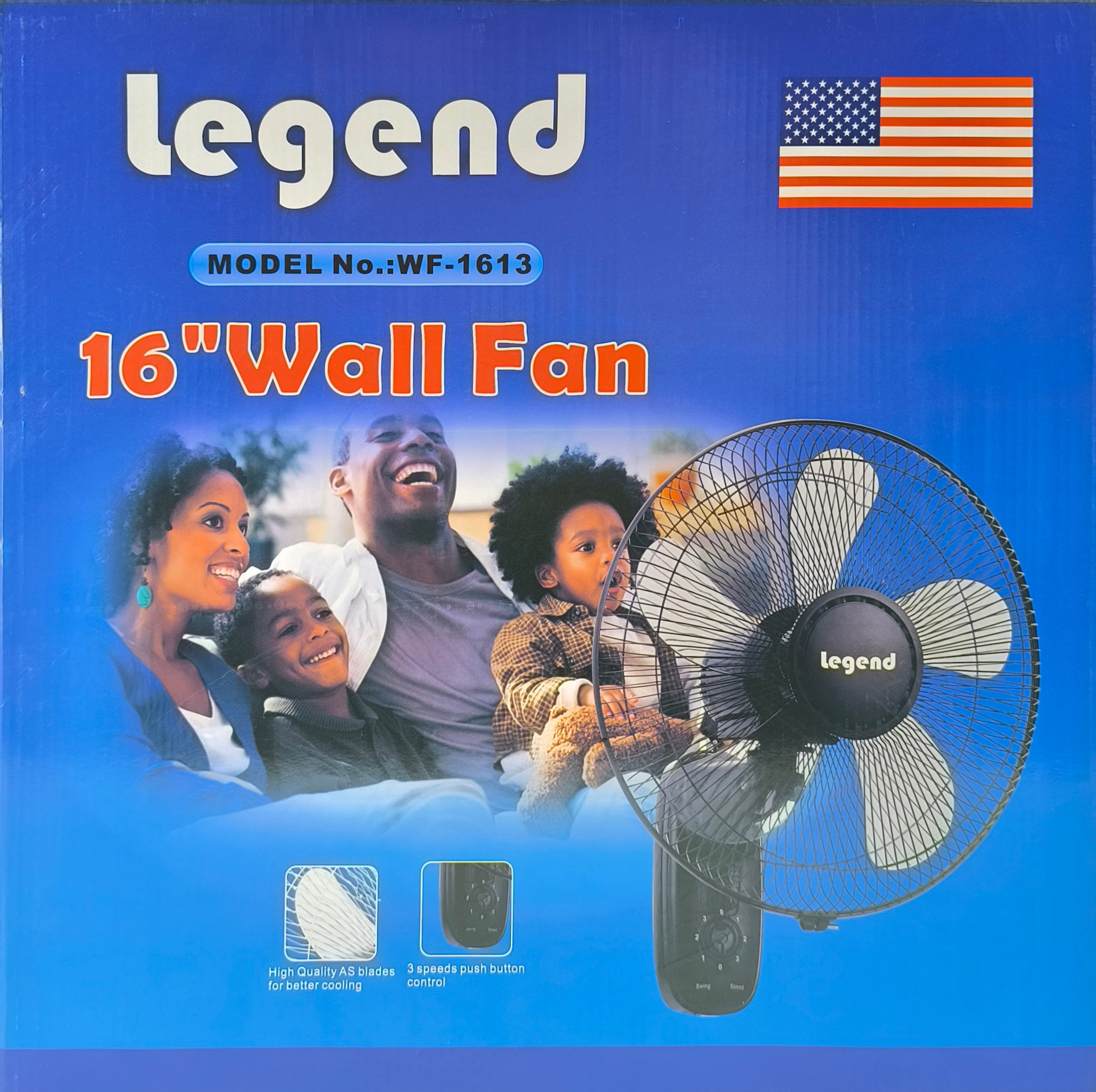 Legend Wall fan - Legend Appliances