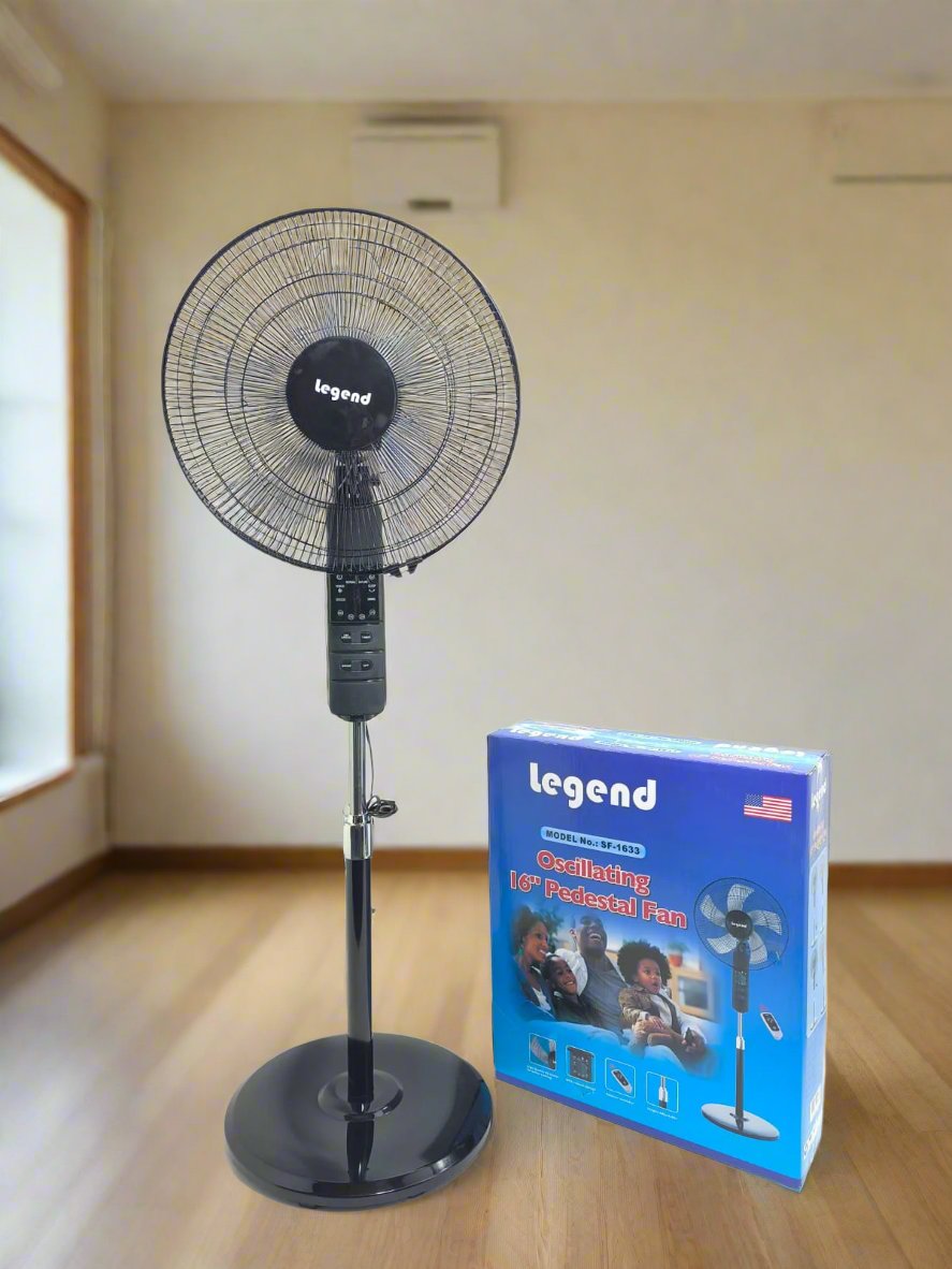 LEGEND 16" Standing fan with Remote - Legend Appliances