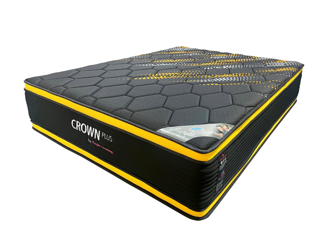 Crown Plus 16" 2 side euro top mattress ( Orthopedic Mattress ) - Legend Appliances