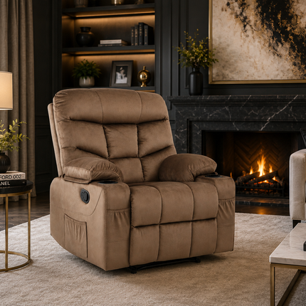 MAYFAIR SINGLE RECLINER 201 PLUSH VELVET