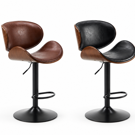 MAYFAIR WOODEN BAR STOOL 9025