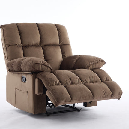 PUFFY SINGLE RECLINER WITH CUP HOLDER - Legend Appliances