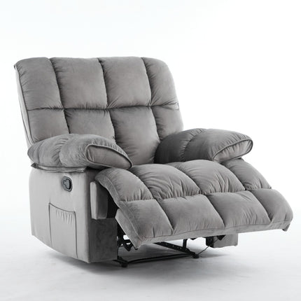 PUFFY SINGLE RECLINER WITH CUP HOLDER - Legend Appliances