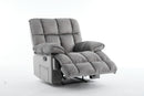PUFFY SINGLE RECLINER WITH CUP HOLDER