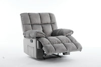 PUFFY SINGLE RECLINER WITH CUP HOLDER