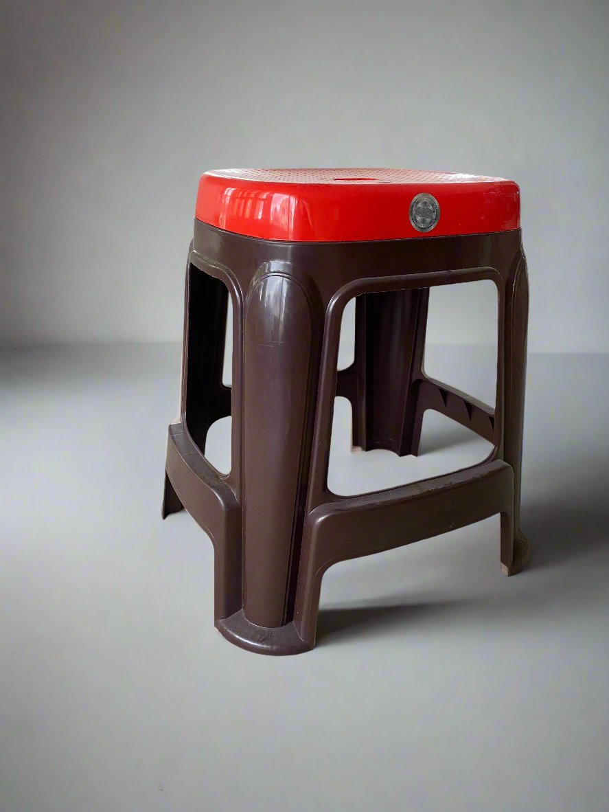 PLASTIC STOOL 2 COLOUR