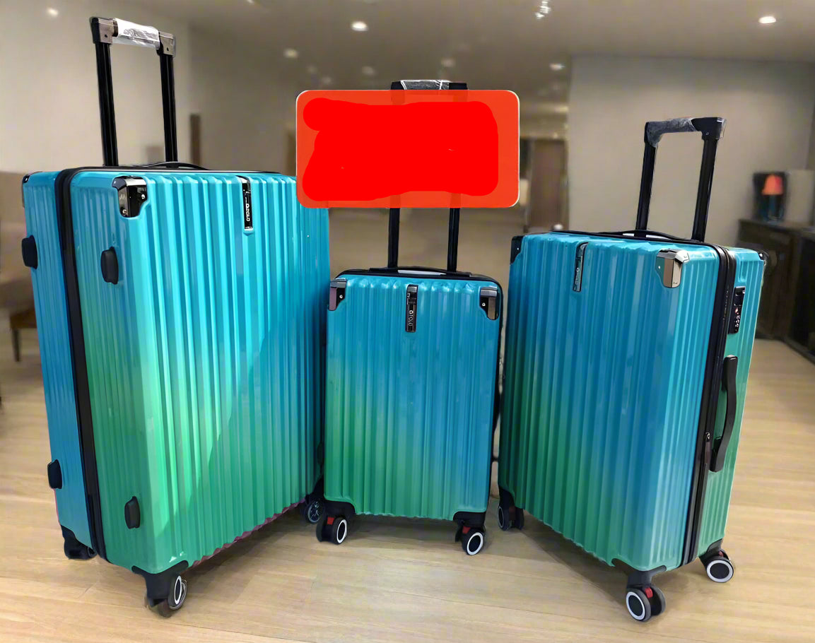 Plastic Heavy Duty Suit Case set Of 3 - Legend Appliances