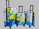 Plastic Heavy Duty Suit Case set Of 3 - Legend Appliances