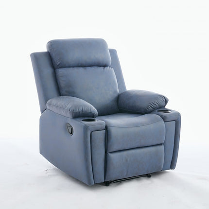 LAZY BOY SINGLE RECLINER WITH CUP HOLDER - Legend Appliances