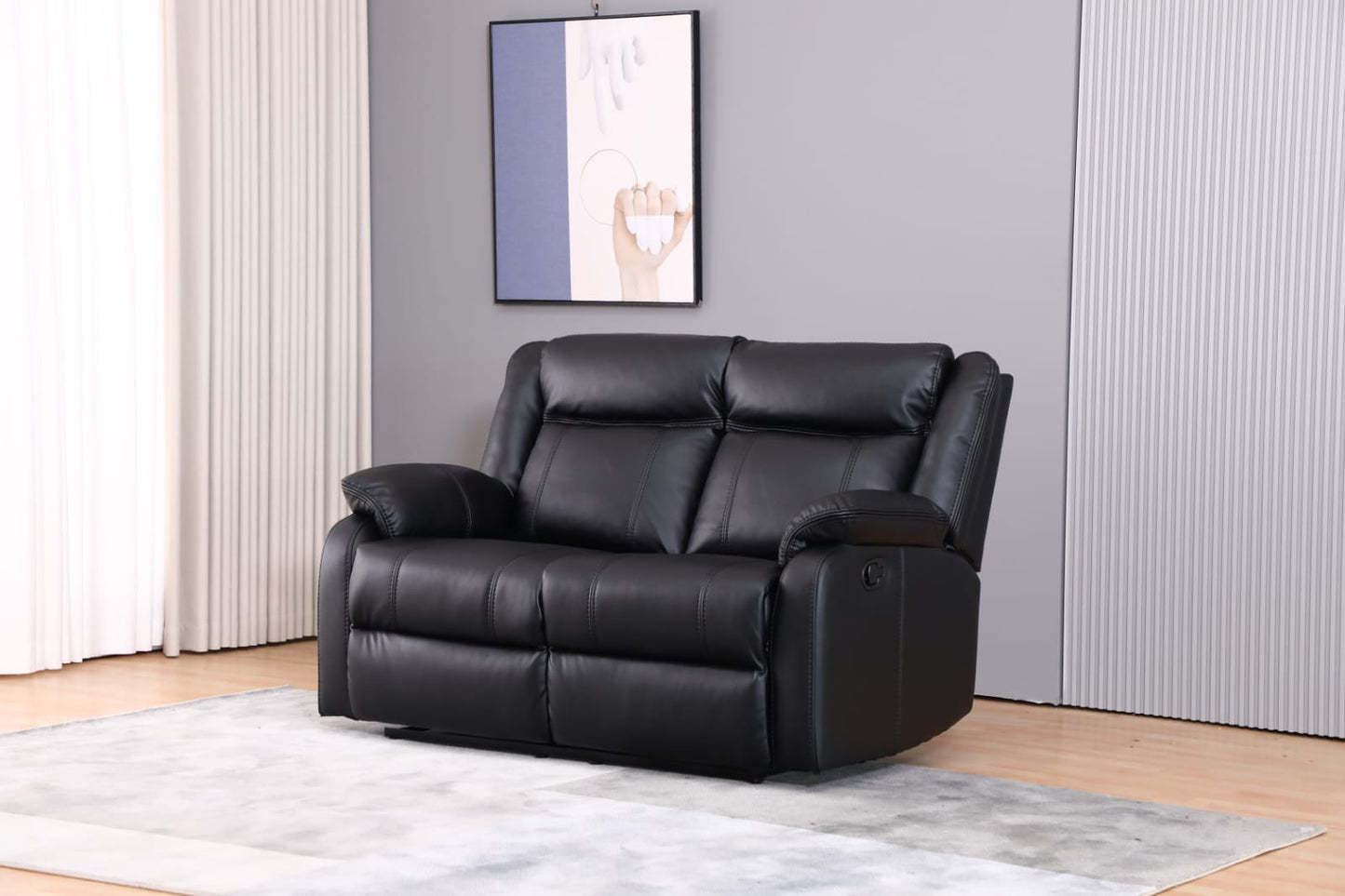 3-2-1 Recliner Sofa Set Leather