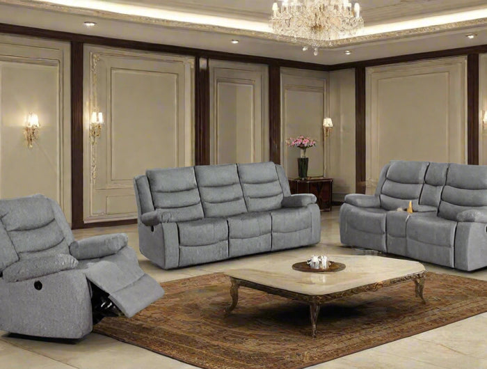 Kingston Recliner Sofa Set 3-2-1 - Legend Appliances