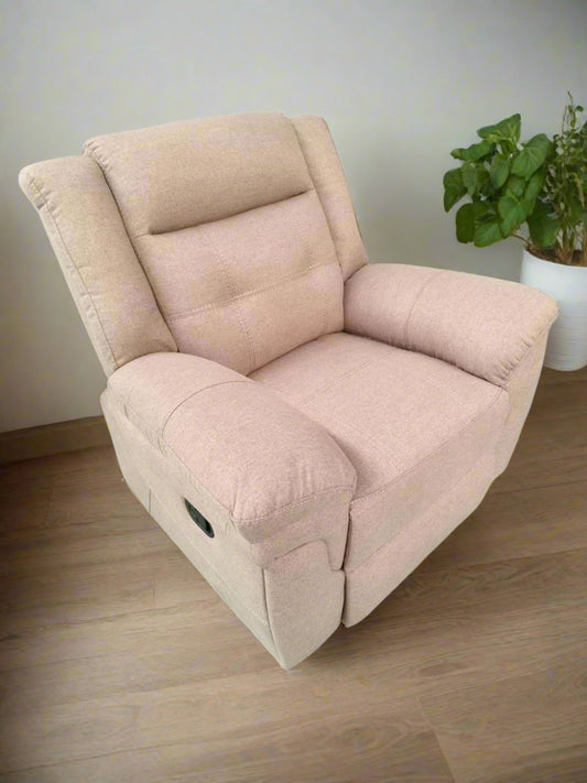 Beige Sofa recliner #2526 R1